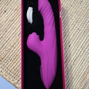 Vibrant Purple Silicone Massager
